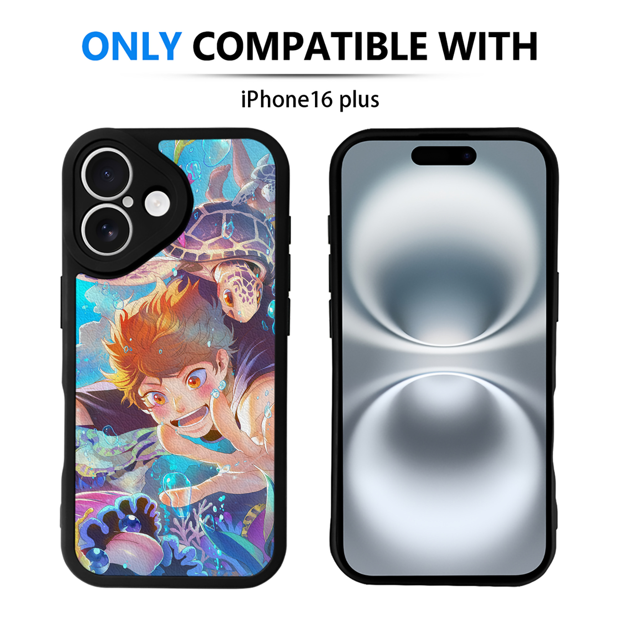 （画像用） ハイキュー!! Haikyu!! 【iPhone 16シリーズ対応】シリコンスマホケース（レザー調） 材質：シリコン
